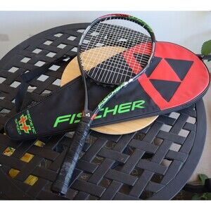 Fischer Magnetic Speed Tennis Racket M Pro No. 1 98 UL 3 4 3/8" Grip With Case